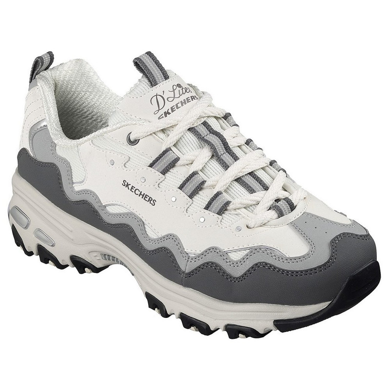 ZAPATILLAS SKECHERS D'LITES 150725-LTGY MUJER - 3