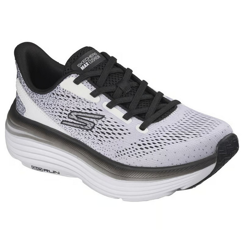 ZAPATILLAS SKECHERS MAX CUSHIONING 129479-WBK MUJER - 3