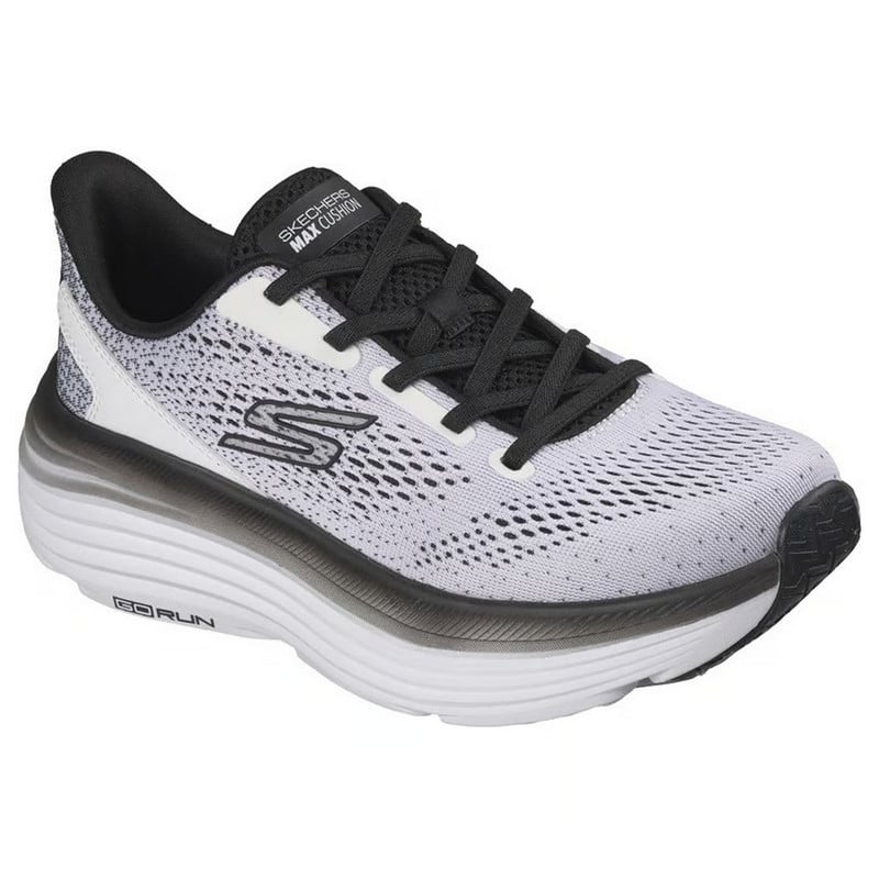ZAPATILLAS SKECHERS MAX CUSHIONING 129479-WBK MUJER - 3