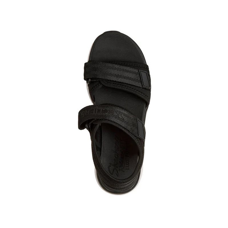 SANDALIAS SKECHERS D LUX WALKER 119823-BLK MUJER - 3
