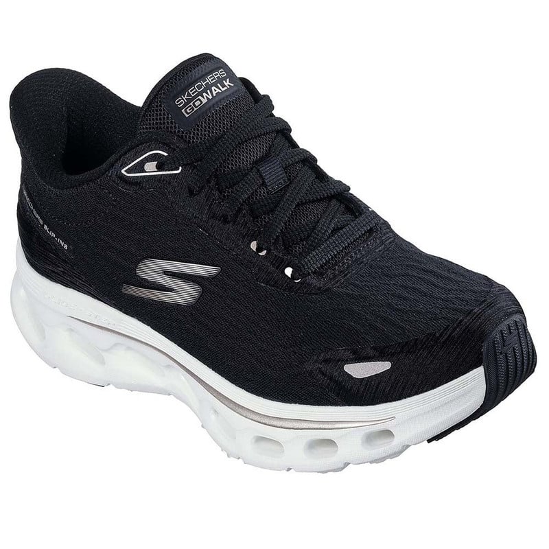 ZAPATILLAS SKECHERS GOWALK GLIDE-STEP 2.0 125122-BKRG MUJER - 3