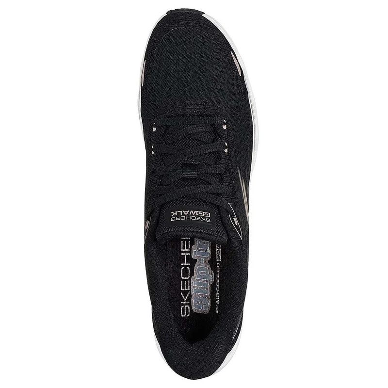 ZAPATILLAS SKECHERS GOWALK GLIDE-STEP 2.0 125122-BKRG MUJER - 4