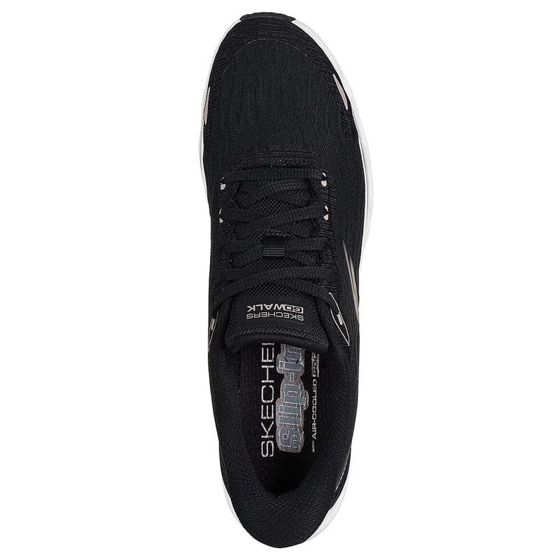 ZAPATILLAS SKECHERS GOWALK GLIDE-STEP 2.0 125122-BKRG MUJER - 4