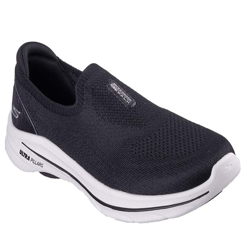 ZAPATILLAS SKECHERS GOWALK 125921-BKW MUJER - 3