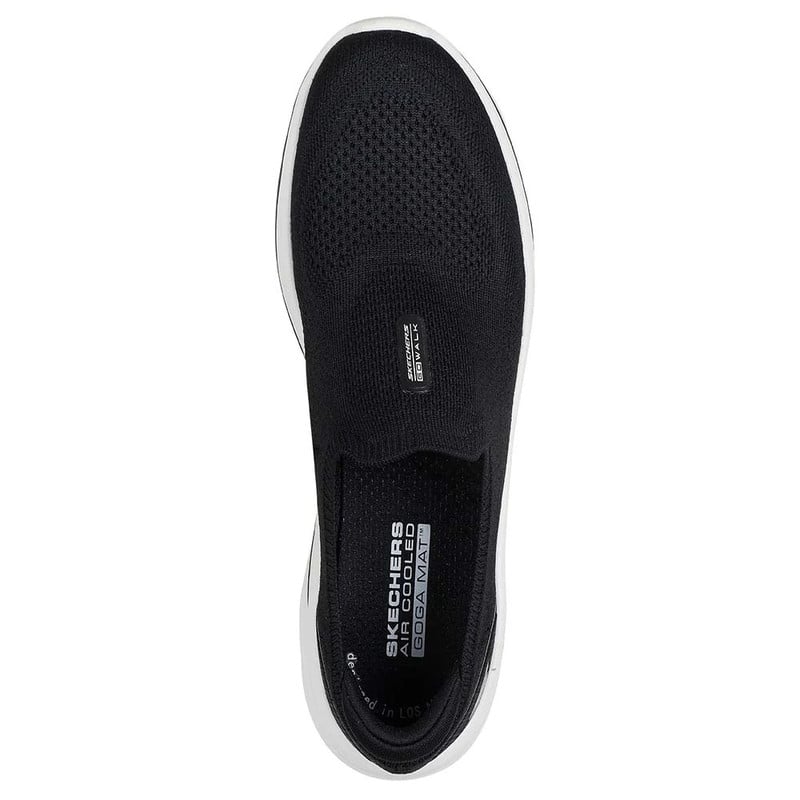 ZAPATILLAS SKECHERS GOWALK 125921-BKW MUJER - 4