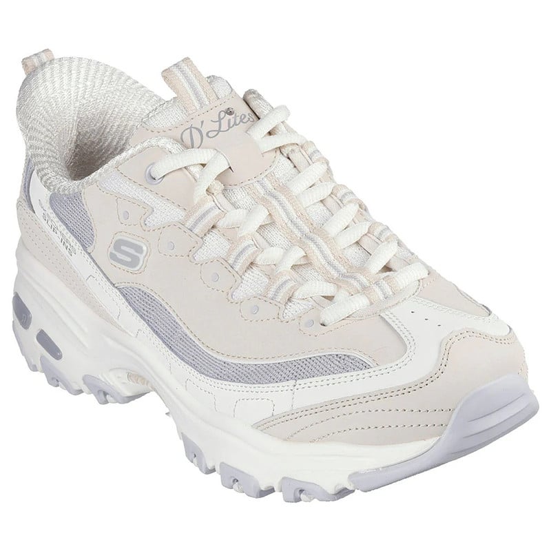 ZAPATILLAS SKECHERS SPORT D'LITES 150537-NTGY MUJER - 3