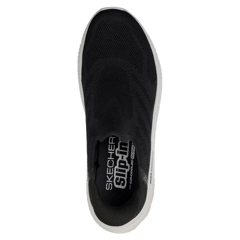 ZAPATILLAS SKECHERS MAX CUSHIONING 125880-BKW MUJER - 4