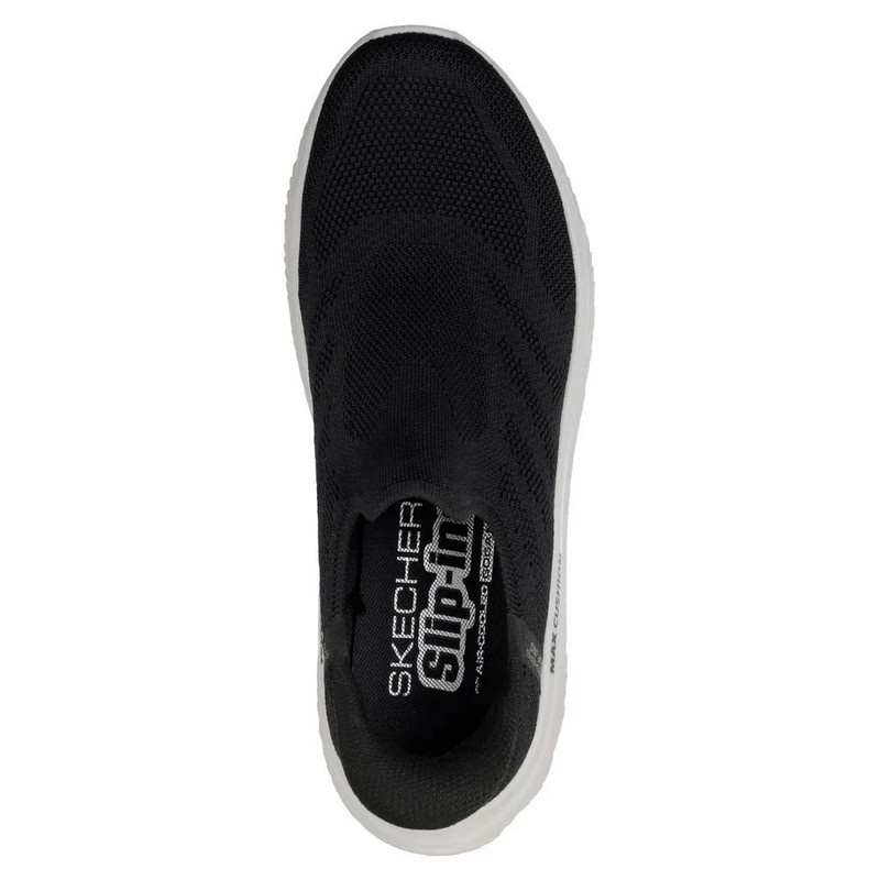 ZAPATILLAS SKECHERS MAX CUSHIONING 125880-BKW MUJER - 4