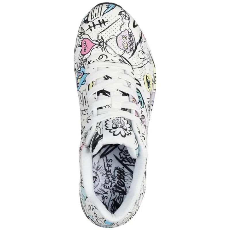 ZAPATILLAS SKECHERS UNO 177972-WMLT MUJER - 4