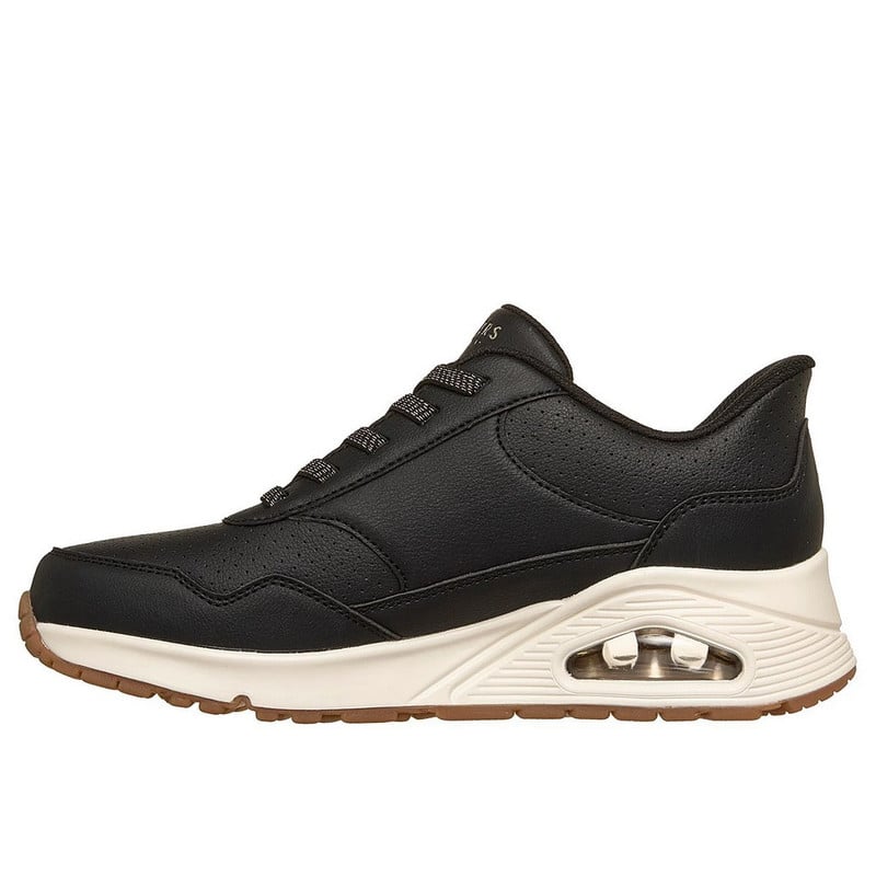ZAPATILLAS SKECHERS UNO BANKSIA LUXE 177118-BLK MUJER - 2