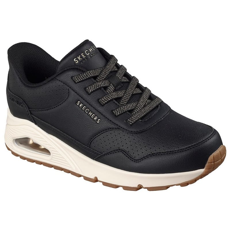ZAPATILLAS SKECHERS UNO BANKSIA LUXE 177118-BLK MUJER - 3