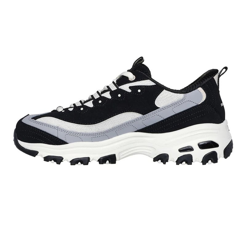 ZAPATILLAS SKECHERS SPORT D'LITES 150537-BKNT MUJER - 2