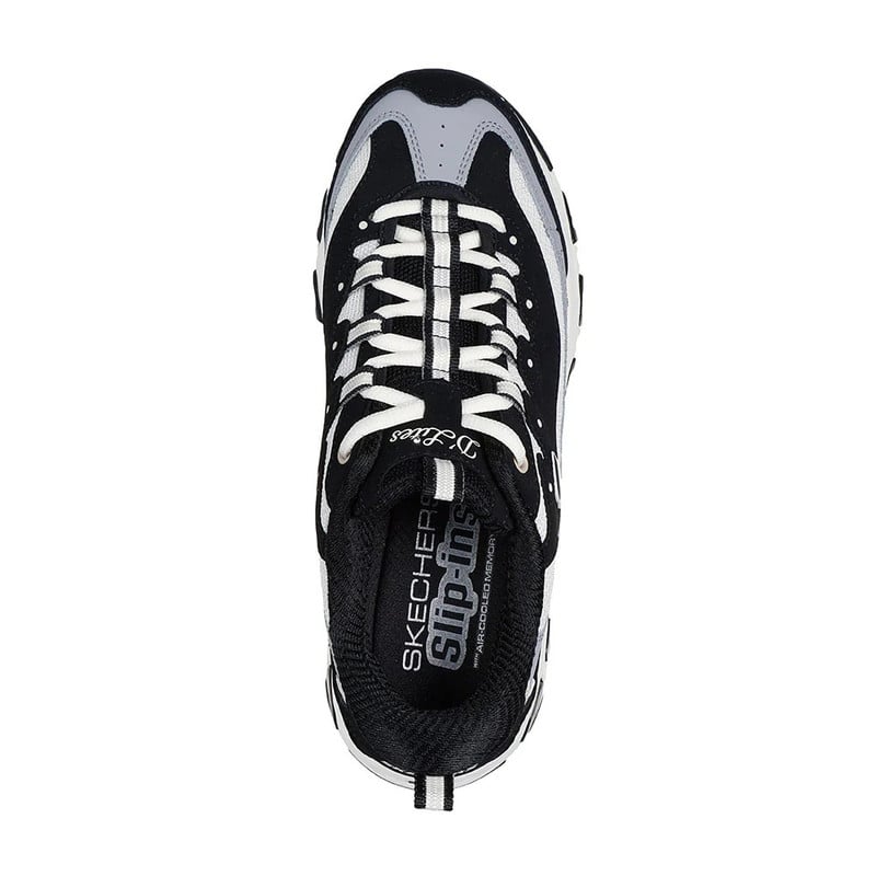 ZAPATILLAS SKECHERS SPORT D'LITES 150537-BKNT MUJER - 4