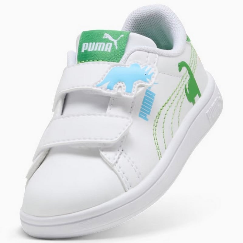 ZAPATILLAS PUMA SMASH 3.0 DINO 405637-01 NIÑOS - 4