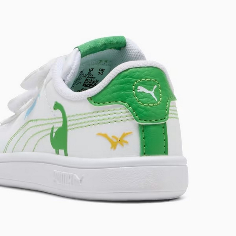 ZAPATILLAS PUMA SMASH 3.0 DINO 405637-01 NIÑOS - 5