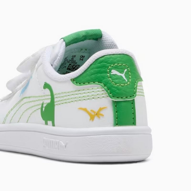 ZAPATILLAS PUMA SMASH 3.0 DINO 405637-01 NIÑOS - 5