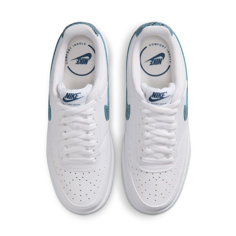 ZAPATILLAS NIKE COURT VISION LOW PREMIUM IO0463-100 MUJER - 4