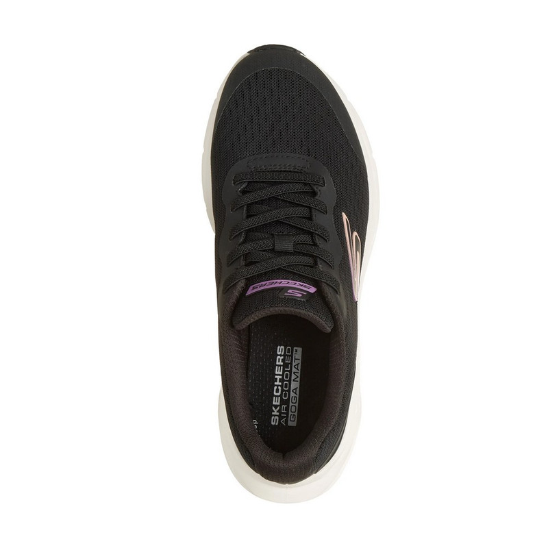ZAPATILLAS SKECHERS GLIDE-STEP VORTEX 129826-BKW MUJER - 4