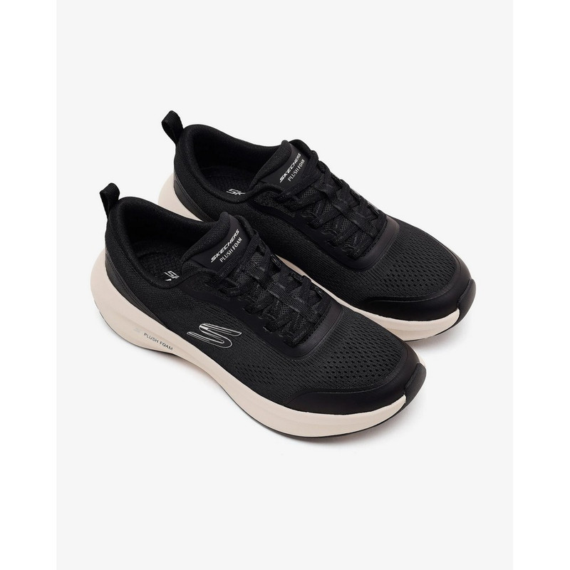ZAPATILLAS SKECHERS PLUSH FOAM 150572-BKW MUJER - 4