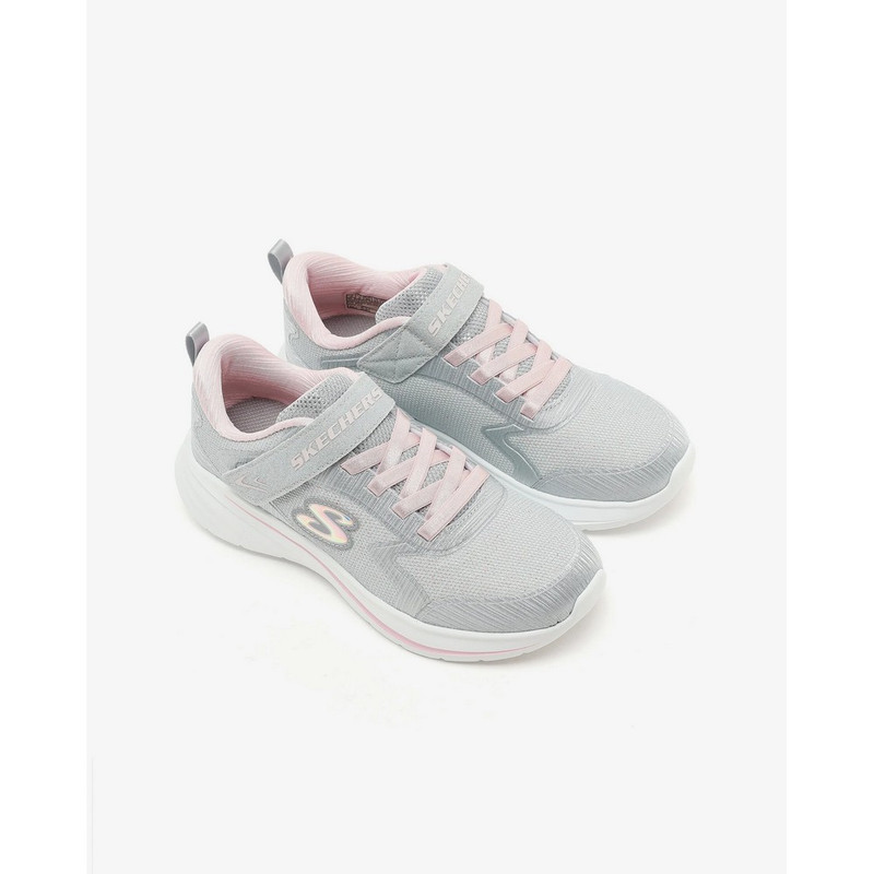 ZAPATILLAS SKECHERS WAVE 92 303557L-LTGY NIÑAS - 4