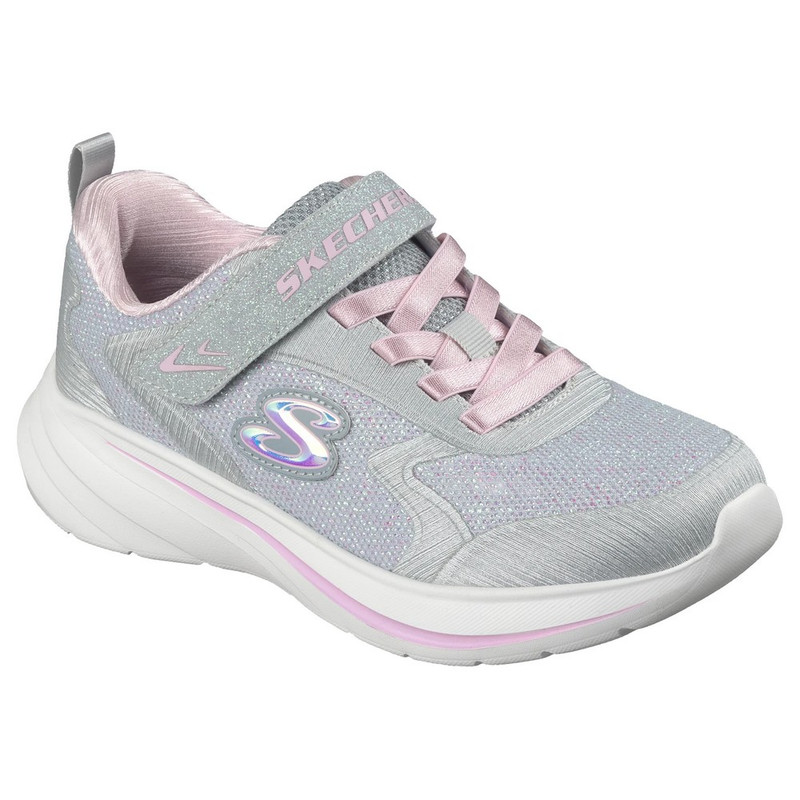 ZAPATILLAS SKECHERS WAVE 92 303557N-LTGY NIÑAS - 3