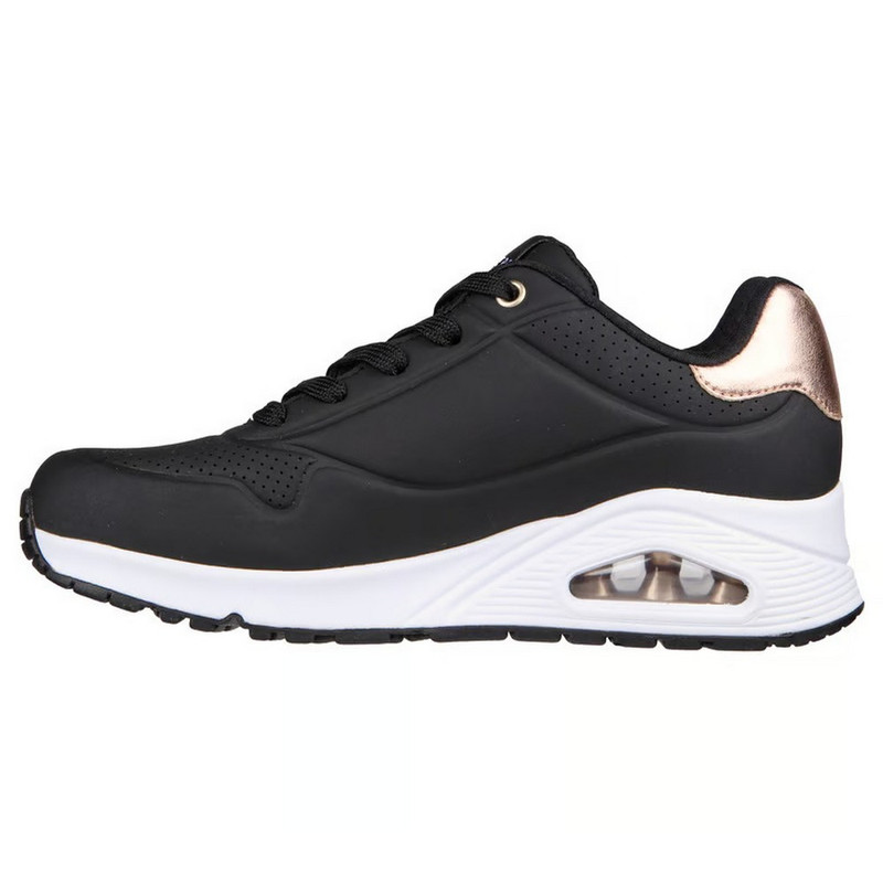 ZAPATILLAS SKECHERS UNO - GOLDEN AIR 177094-BLK MUJER - 2