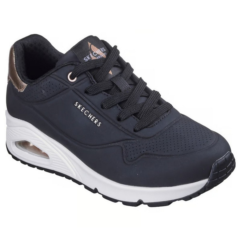 ZAPATILLAS SKECHERS UNO - GOLDEN AIR 177094-BLK MUJER - 3