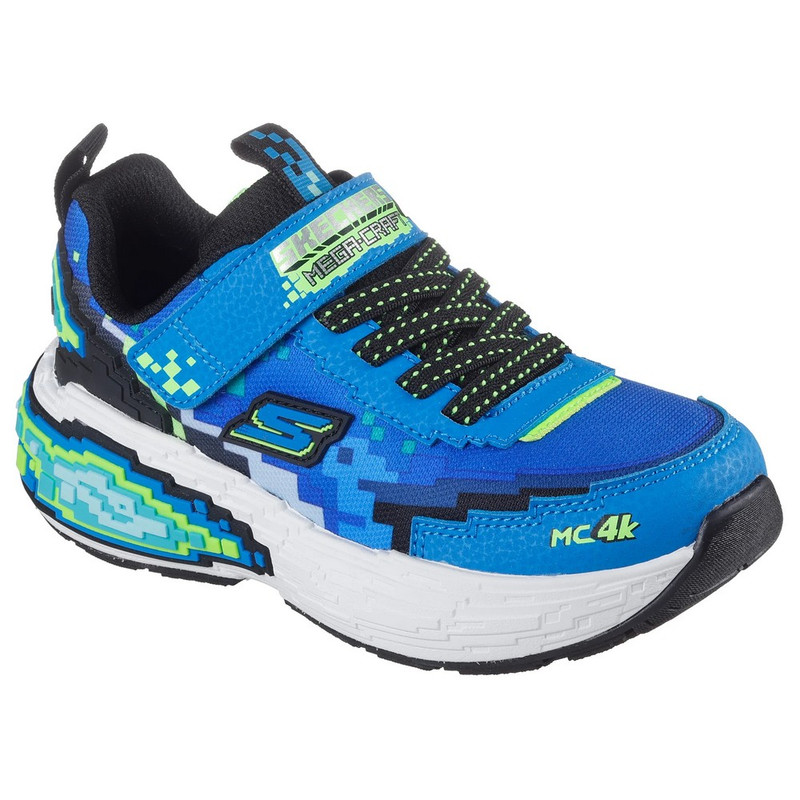 ZAPATILLAS SKECHERS MEGA-CRAFT 4K 402160L-BLLM NIÑOS - 3