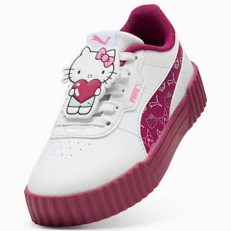 ZAPATILLAS PUMA CARINA 3.0 HELLO KITTY 403395-01 NIÑAS - 4