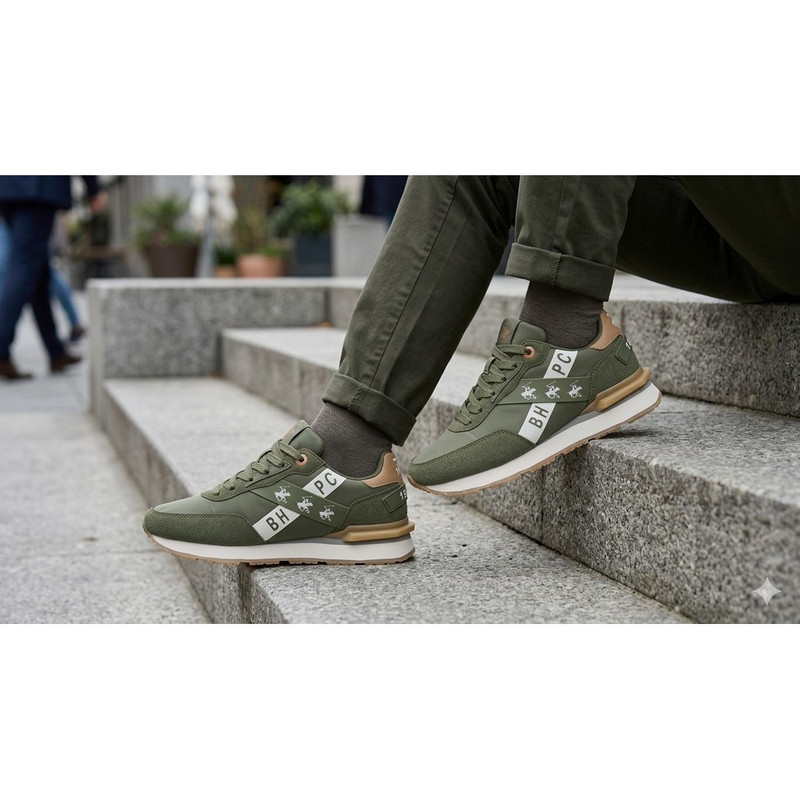 ZAPATILLAS POLO CLUB KNOX KNOX-GREEN HOMBRE - 5
