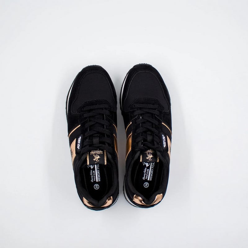 ZAPATILLAS BEVERLY HILLS POLO CLUB BIANCA BLANCA-BL-BLACK MUJER - 3