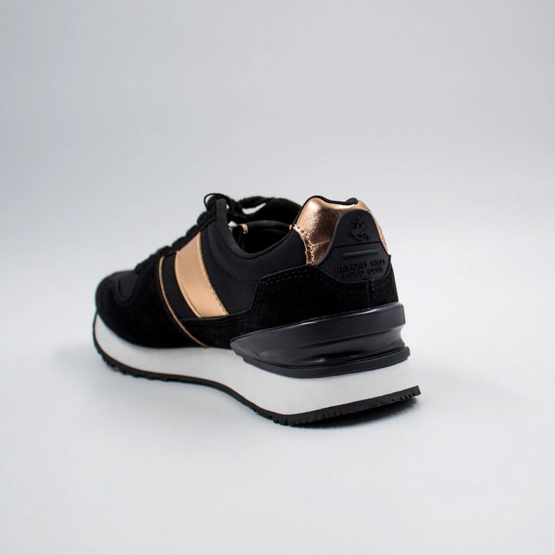 ZAPATILLAS BEVERLY HILLS POLO CLUB BIANCA BLANCA-BL-BLACK MUJER - 5