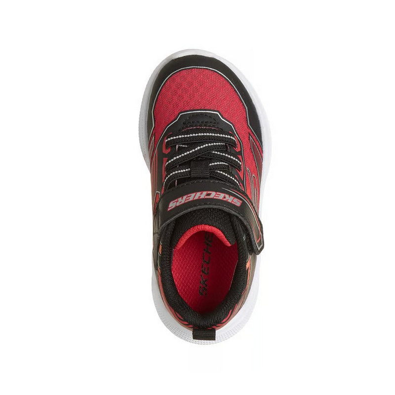 ZAPATILLAS SKECHERS MICROSPEC VELOCITY 404127N-BKRD NIÑOS - 4