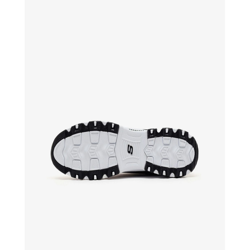 ZAPATILLAS SKECHERS D'LITES BIGGEST FAN 304154L-BKW NIÑAS - 5