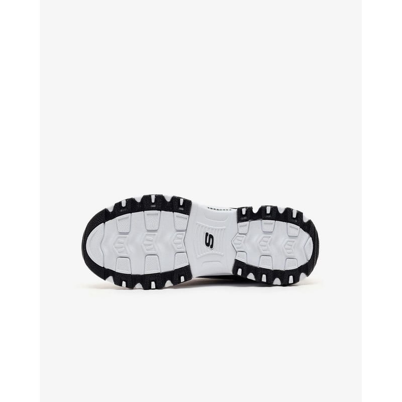 ZAPATILLAS SKECHERS D'LITES BIGGEST FAN 304154L-BKW NIÑAS - 5