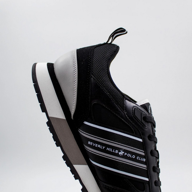 ZAPATILLAS BEVERLY HILLS POLO CLUB DYLAN DYLAND-BLACK HOMBRE - 4