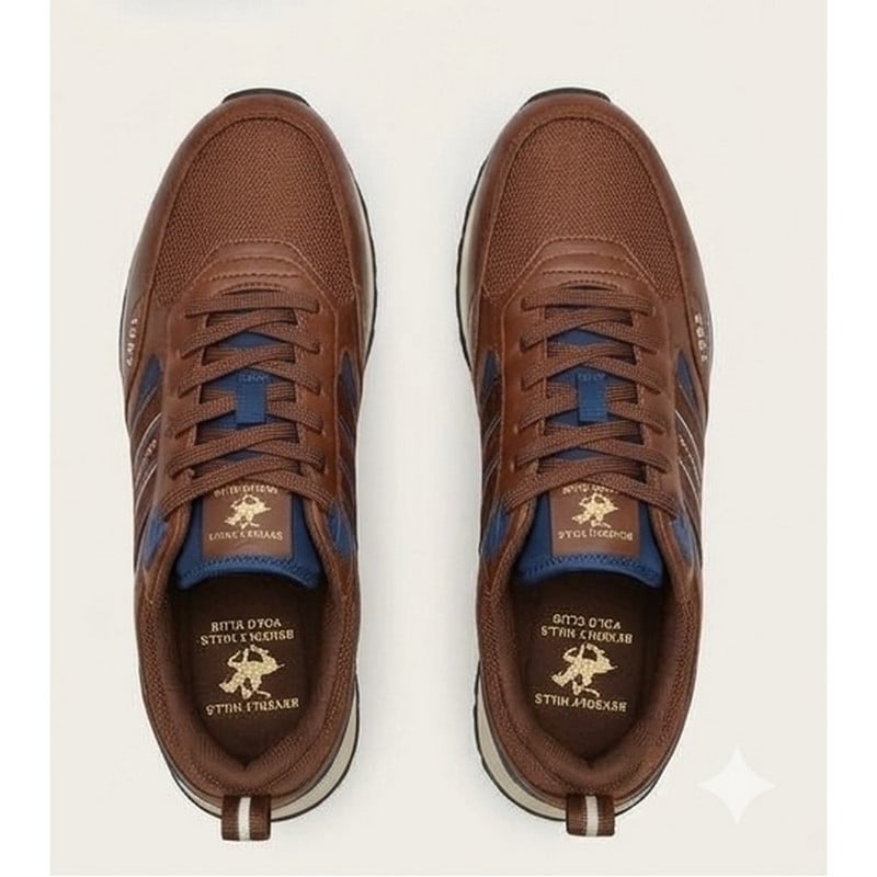 ZAPATILLAS BEVERLY HILLS POLO CLUB DYLAN DYLAND-BR-BROWN HOMBRE - 3