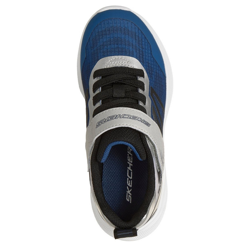 ZAPATILLAS SKECHERS MICROSPEC VELOCITY 404125L-NVSL NIÑOS - 4