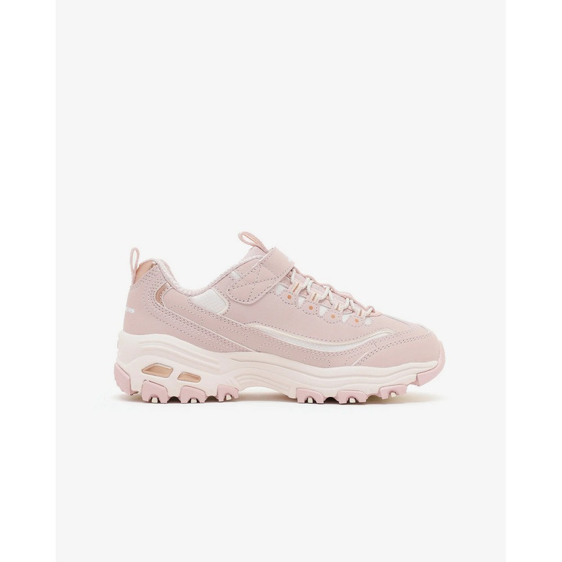 ZAPATILLAS SKECHERS D'LITES BIGGEST FAN 304154L-RSGD NIÑAS - 2