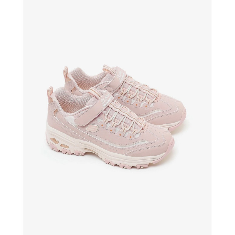 ZAPATILLAS SKECHERS D'LITES BIGGEST FAN 304154L-RSGD NIÑAS - 4