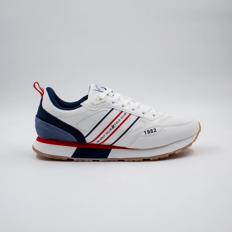 ZAPATILLAS BEVERLY HILLS POLO CLUB DYLAN DYLAND-WH-WHITE HOMBRE - 1