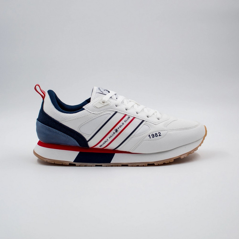 ZAPATILLAS BEVERLY HILLS POLO CLUB DYLAN DYLAND-WH-WHITE HOMBRE - 1