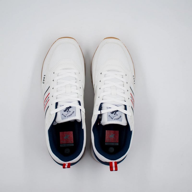 ZAPATILLAS BEVERLY HILLS POLO CLUB DYLAN DYLAND-WH-WHITE HOMBRE - 3