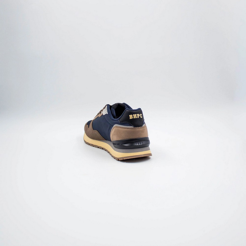 ZAPATILLAS BEVERLY HILLS POLO CLUB GAINS GAINS-NAVY-BROWN HOMBRE - 5