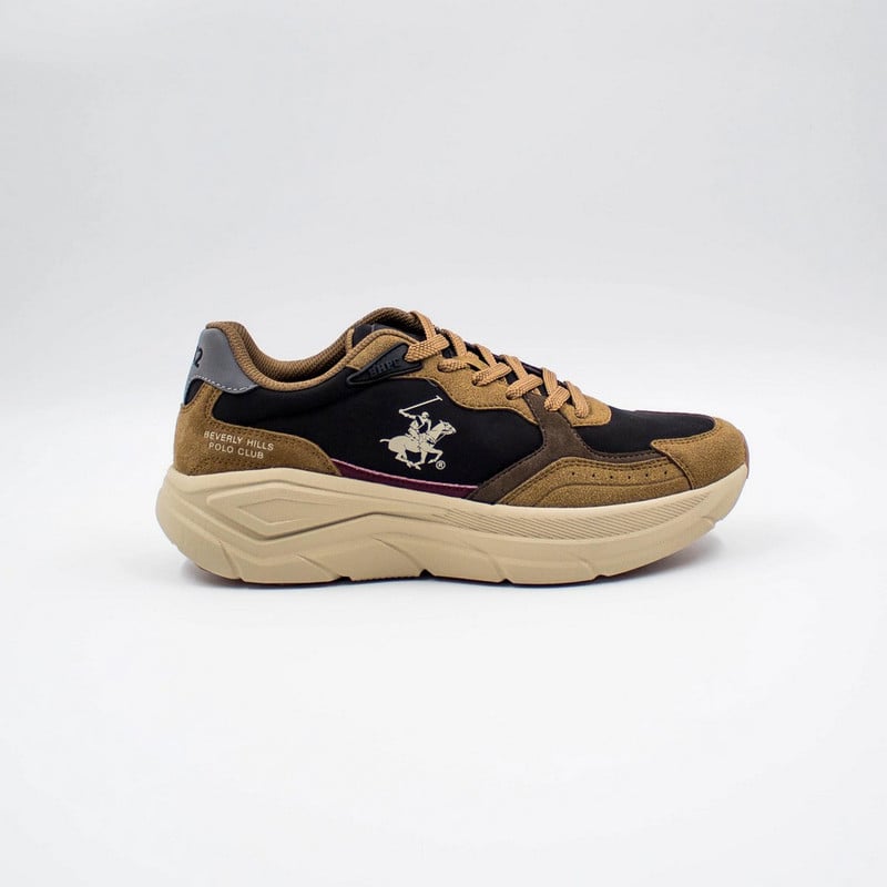 ZAPATILLAS BEVERLY HILLS POLO CLUB CAFÉ CAFE-BROWN HOMBRE - 1
