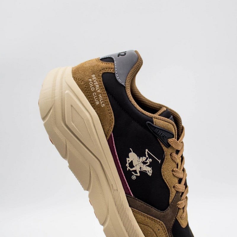 ZAPATILLAS BEVERLY HILLS POLO CLUB CAFÉ CAFE-BROWN HOMBRE - 4