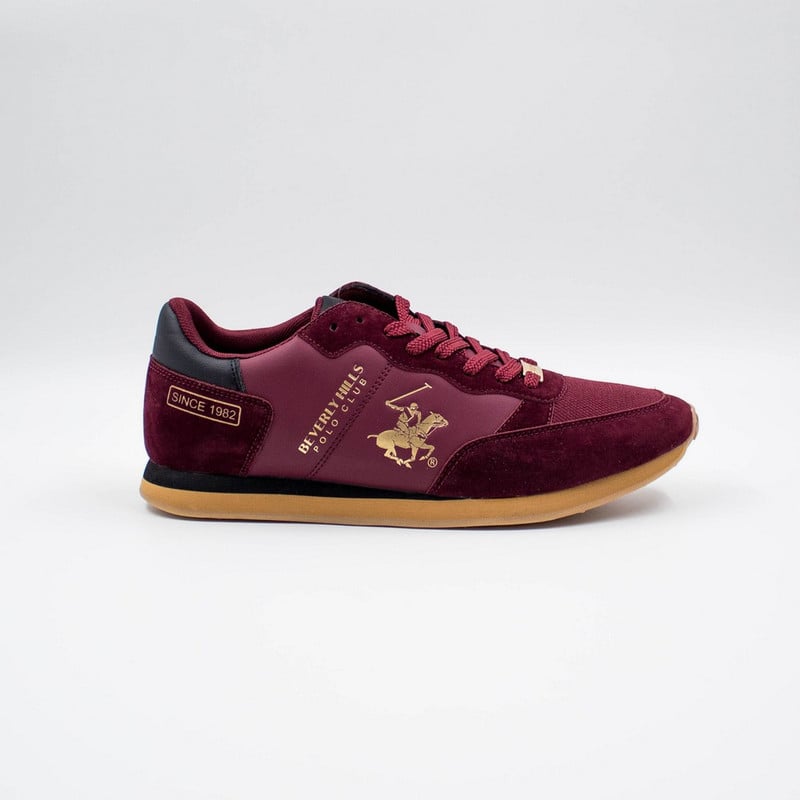 ZAPATILLAS BEVERLY HILLS POLO CLUB PHILIPE PHILIPE-BURGUNDY HOMBRE - 1