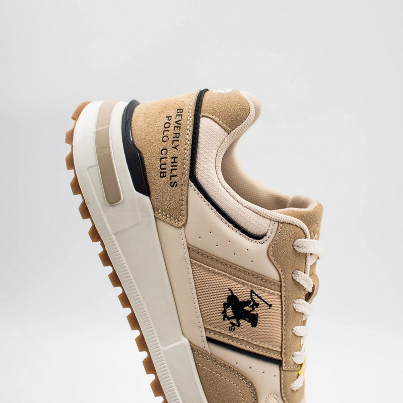 ZAPATILLAS BEVERLY HILLS POLO CLUB OCTANE OCTANE-BEIGE HOMBRE - 4