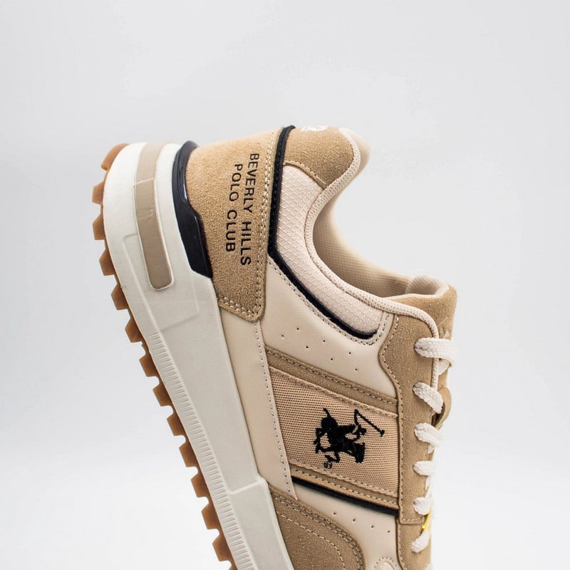 ZAPATILLAS BEVERLY HILLS POLO CLUB OCTANE OCTANE-BEIGE HOMBRE - 4