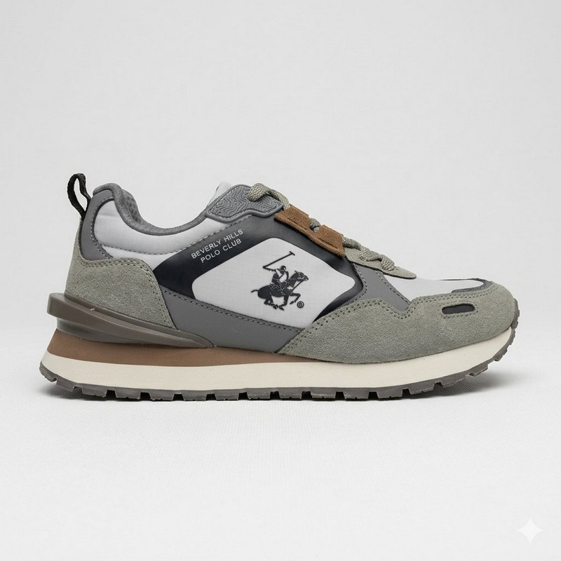 ZAPATILLAS BEVERLY HILLS POLO CLUB COMPLEX COMPLEX-GREY HOMBRE - 1